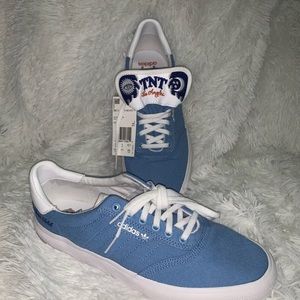 Adidas 3MC X ‘Truth Never Told’ Sneakers Blue Skateboarding G28190 Men’s